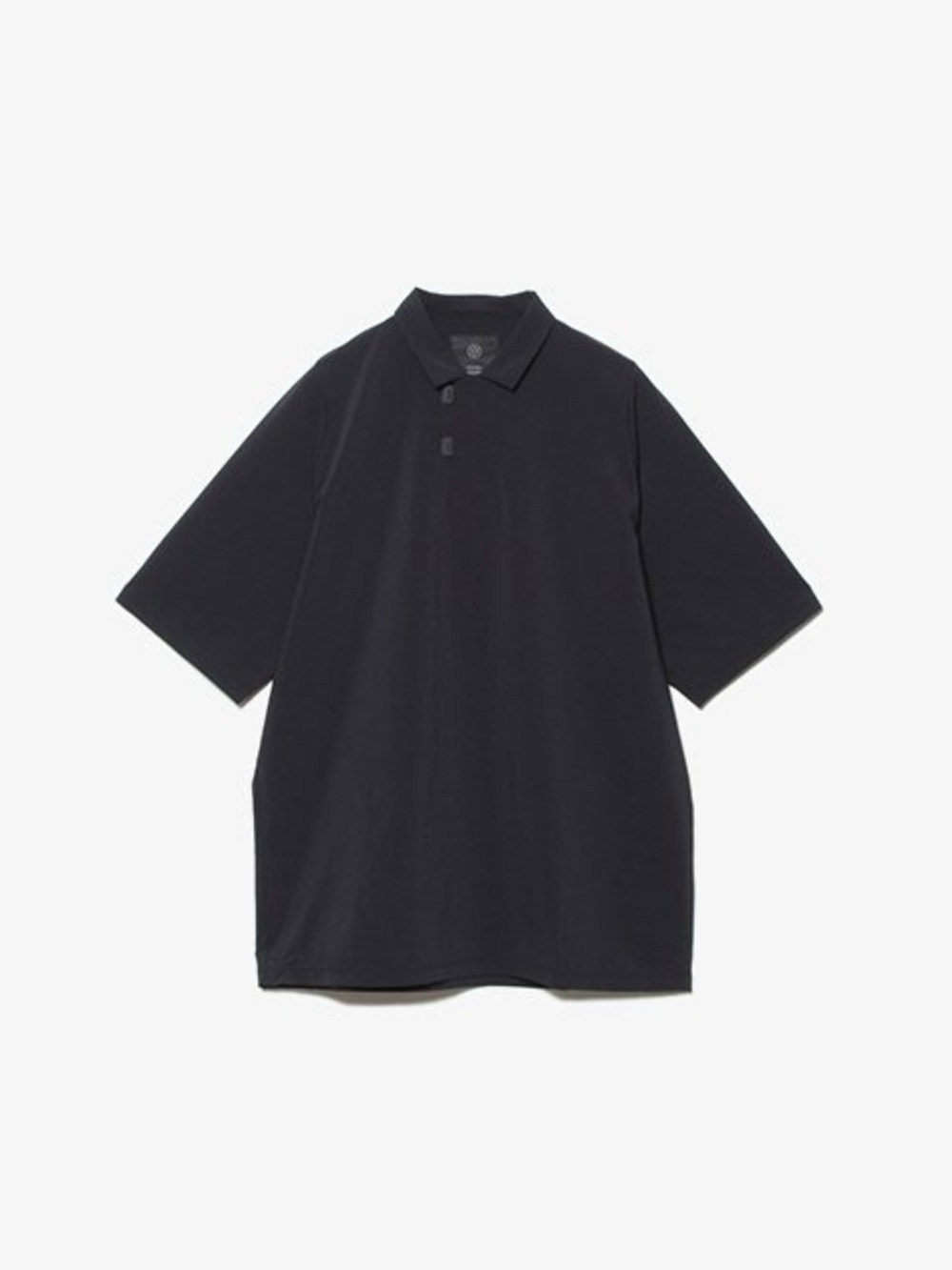 Men's Black Short-Sleeve Polo Shirt